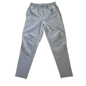 Nike Men's Dri-FIT Tapered Training Pants Gray Athletic Joggers Size Small 122
